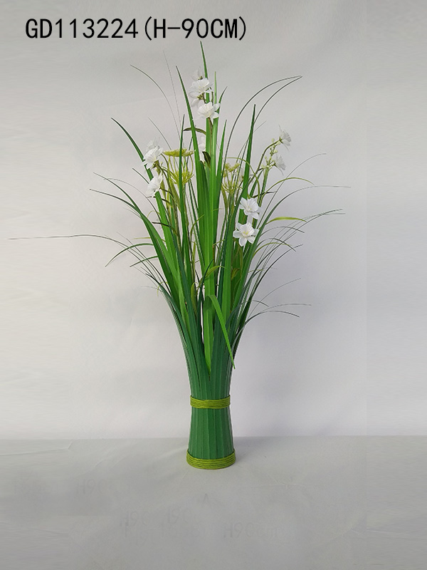Grass bundle with daffodil(H-90CM)