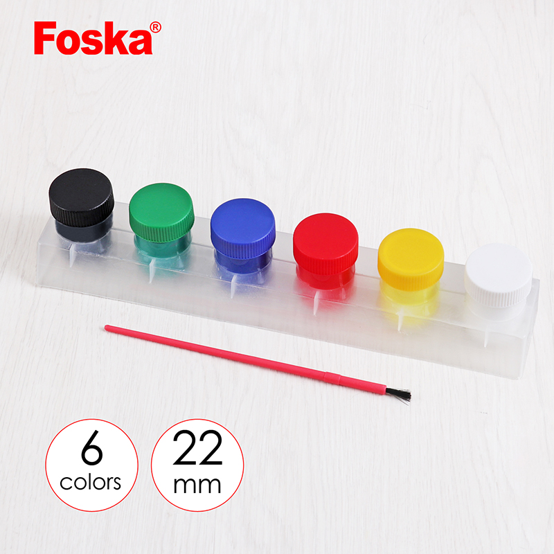 Foska Kids Non-toxic Tempera Paint Set / water color