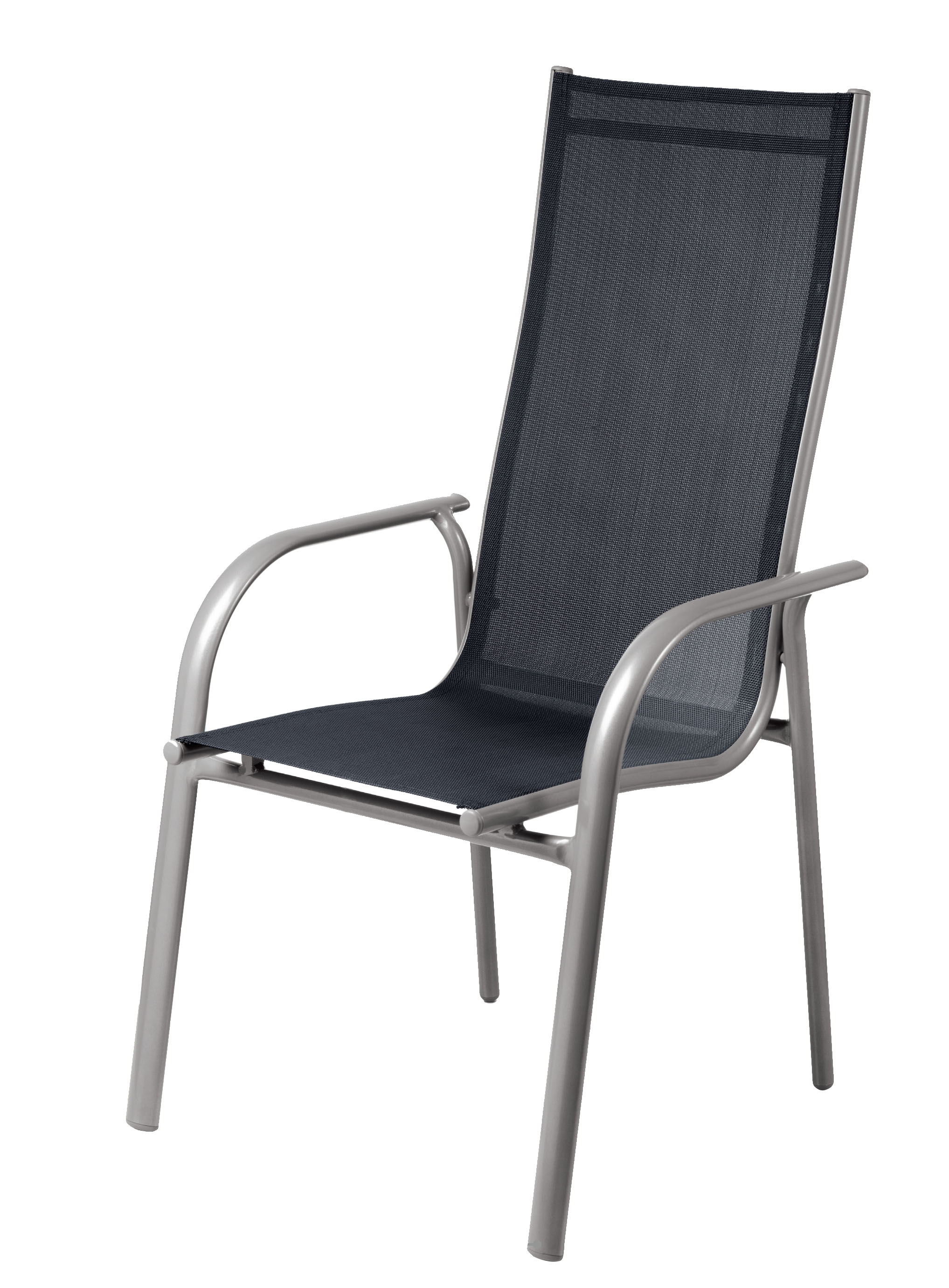 Aluminium stacking chair