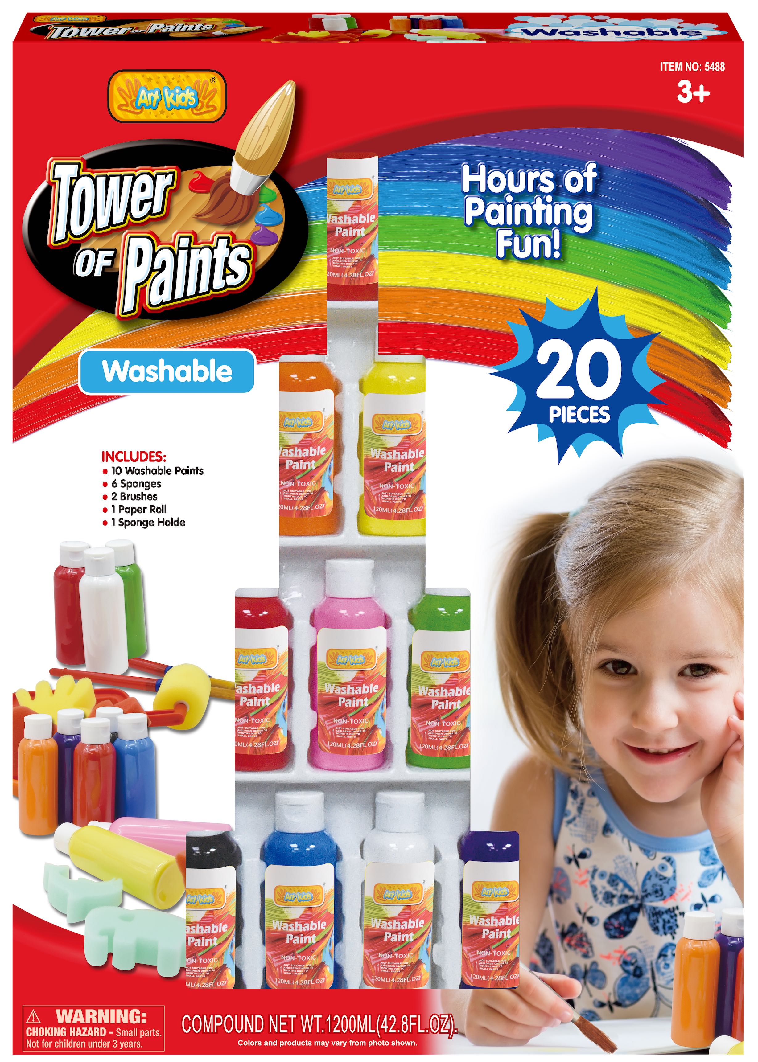 Tower of paints