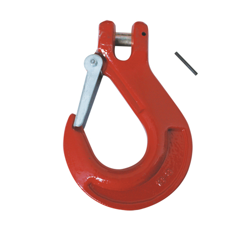 G80 Italian Type Clevis Slip Hook With Latch