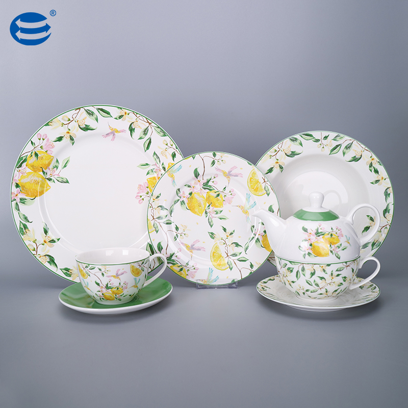 0000 new bone china dinner ware set