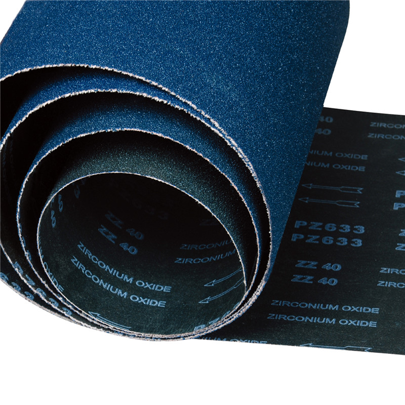 Zirconium Oxide Abrasive Cloth Roll Pz633