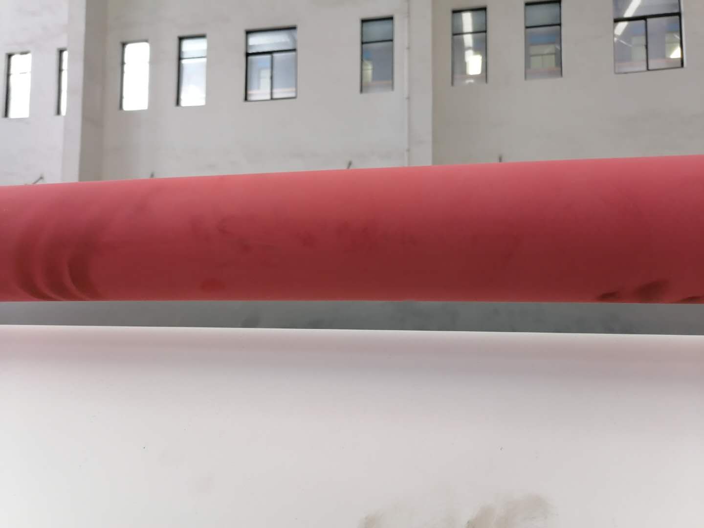 bowed rubber roller of straightening machine