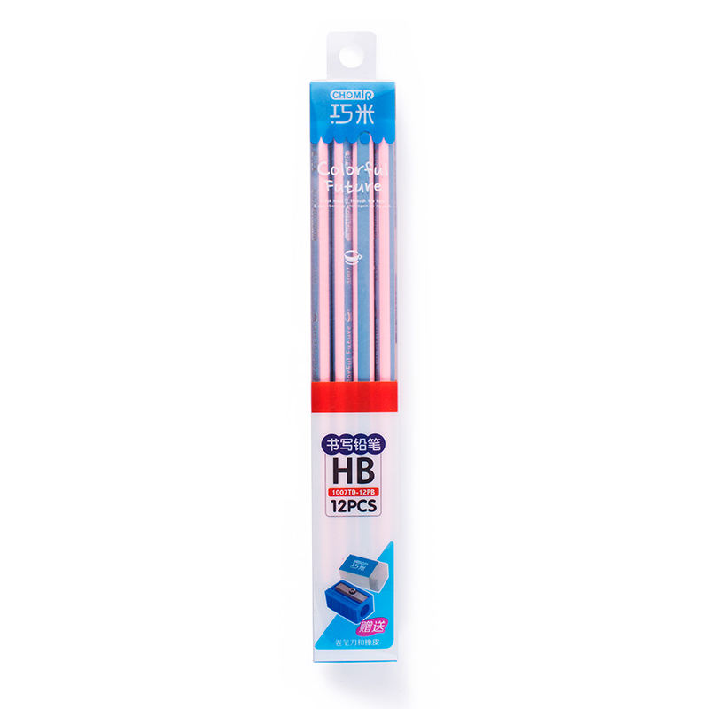 Wholesale price kids custom printing hb strip pencil