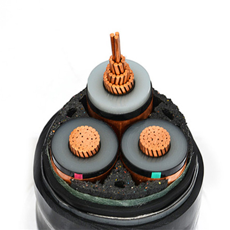 0.6/1KV 8.7/15KV 18/30KV Copper Core 2 3 4 5 core 10 16 25 mm2 185 sq mm Outdoor PVC/XLPE Insulated Armored Underground Power Cable Three Phase