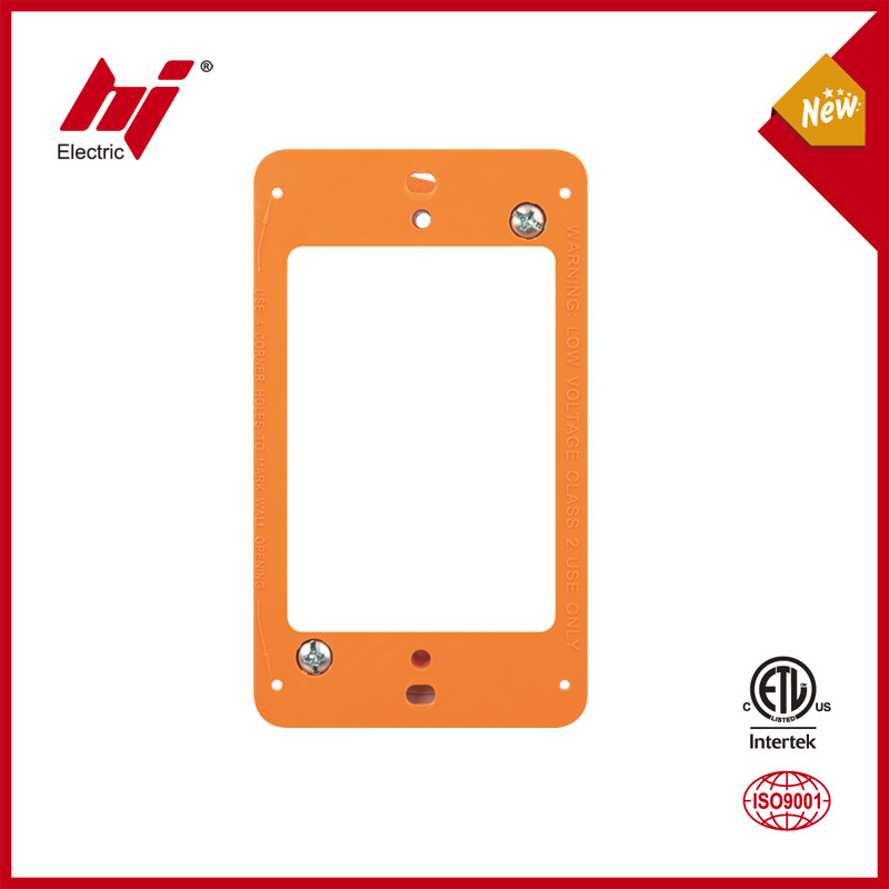 Single Gang Mounting Bracket for Low Voltage