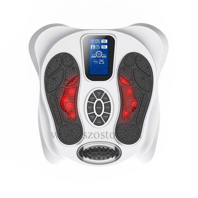 High quality acupuncture reflexology foot massager ems tens electronic pulse massager with auto timer