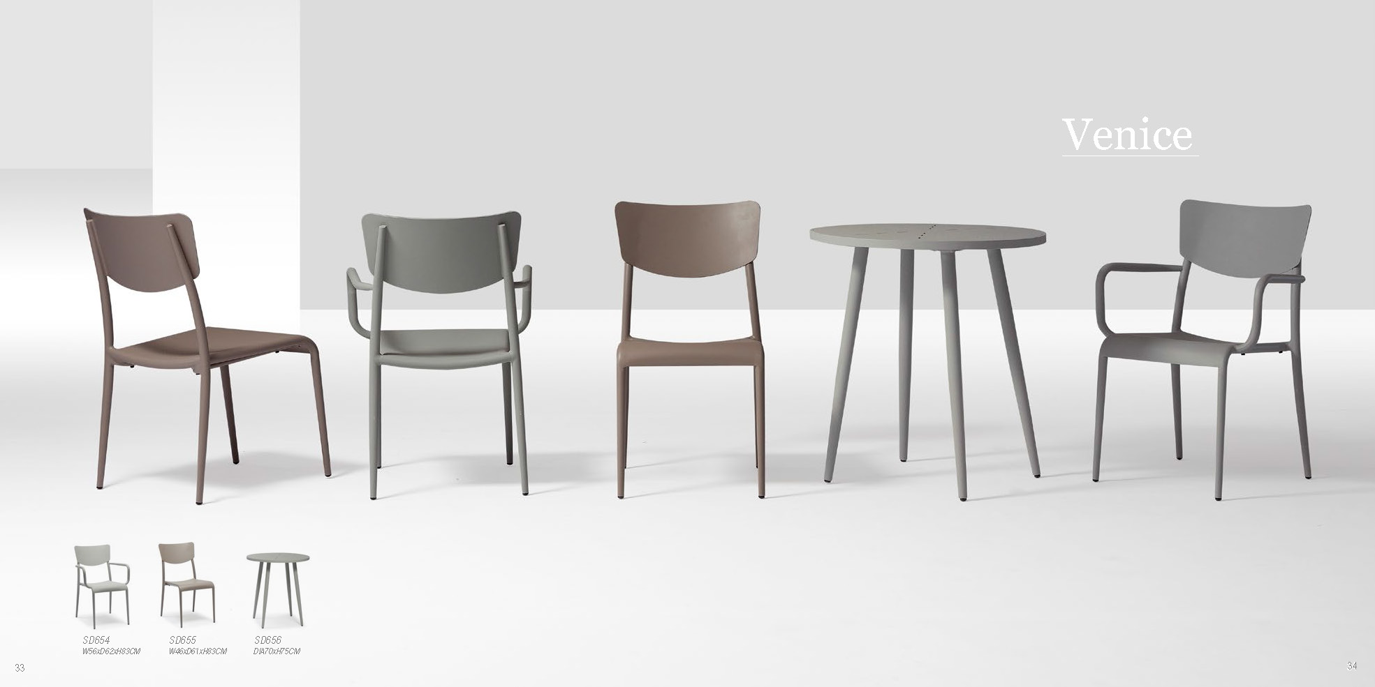 outdoor furniture alum.chair alum.table