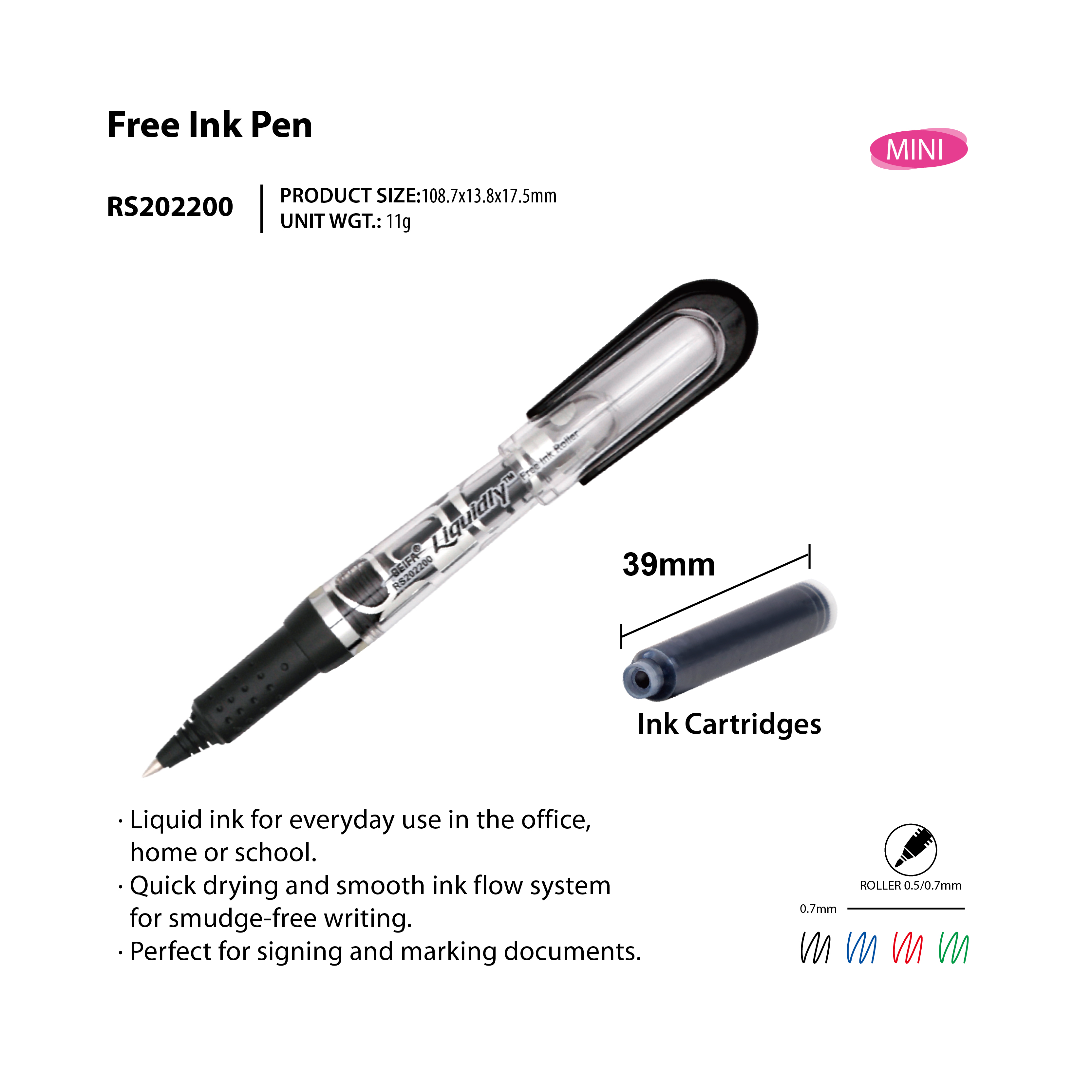 Free Ink Pen