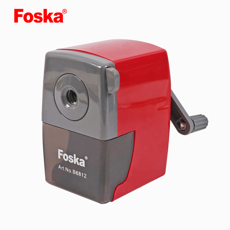 Foska School and Office Manual Plastic Table Pencil Sharpener