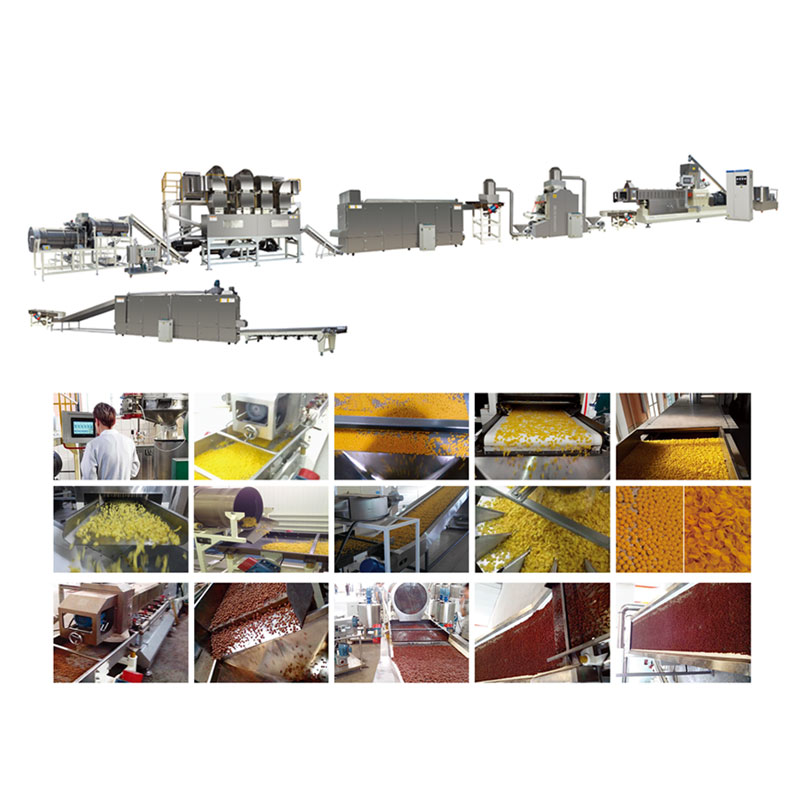 Corn Flakes Machinery Breakfast Cereal Processing Plant