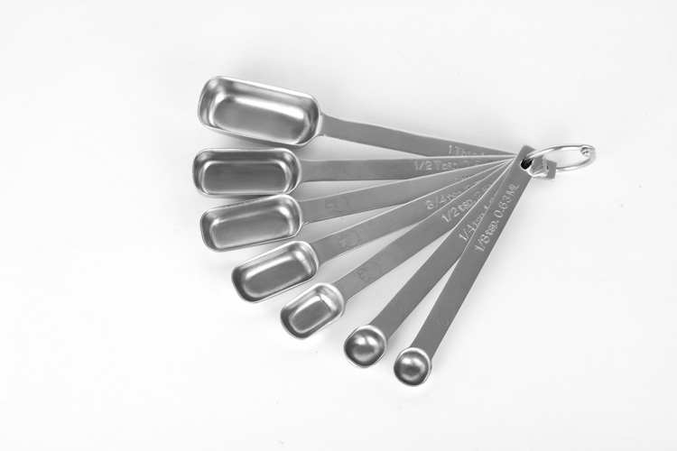7pcs rectangle measuring spoons