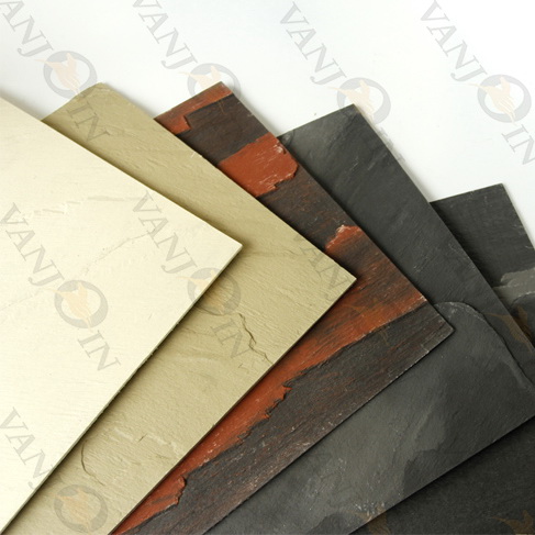Vanjoin Self Cleaning Real Rock Stone Flexible Clay Artificial Stone Tile