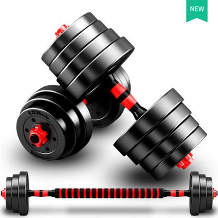 Gym Fitness Body Weightlifting Strength Training Equipment Cement dumbbell adjustable dumbbell