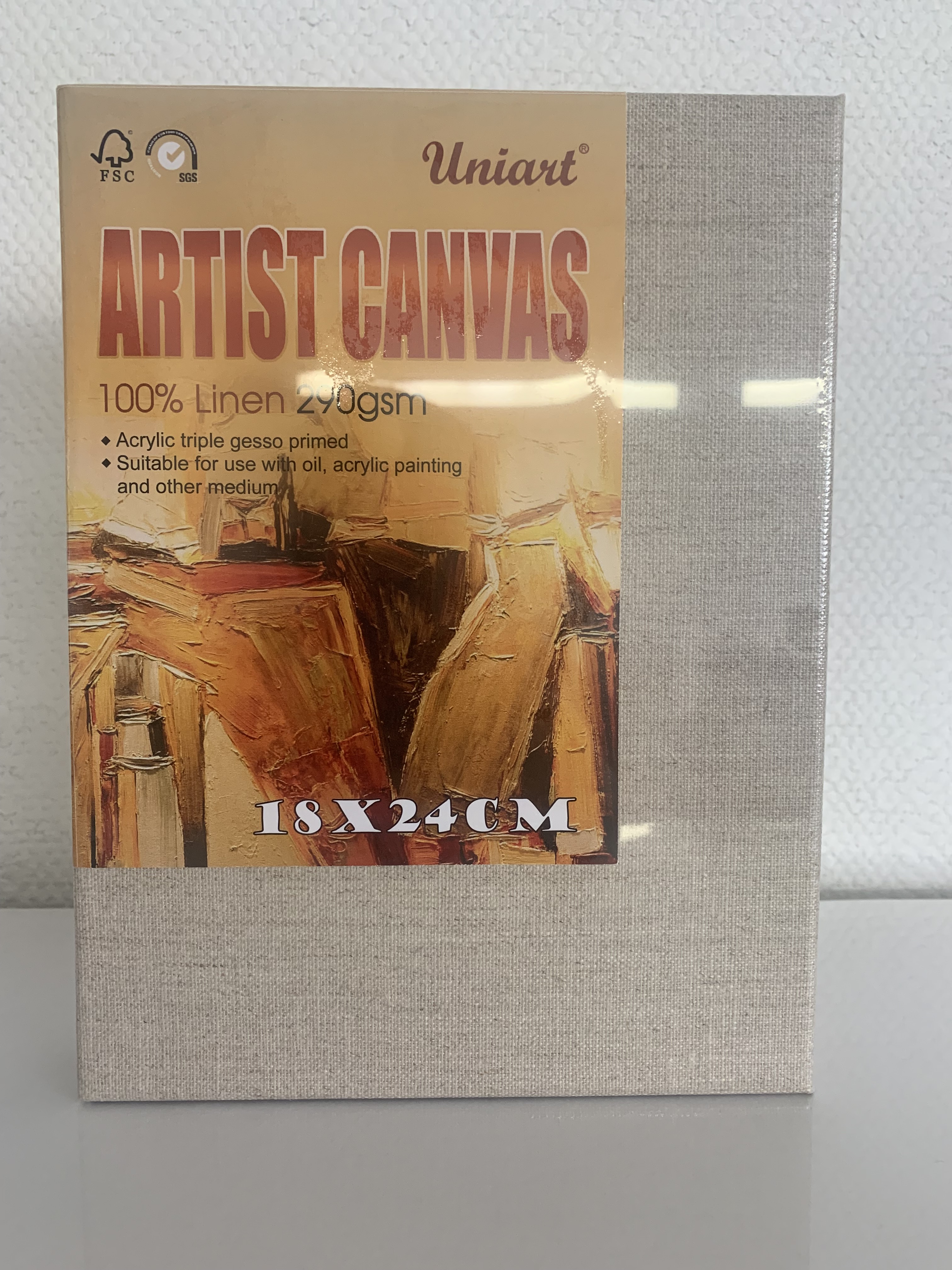 3D linen canvas