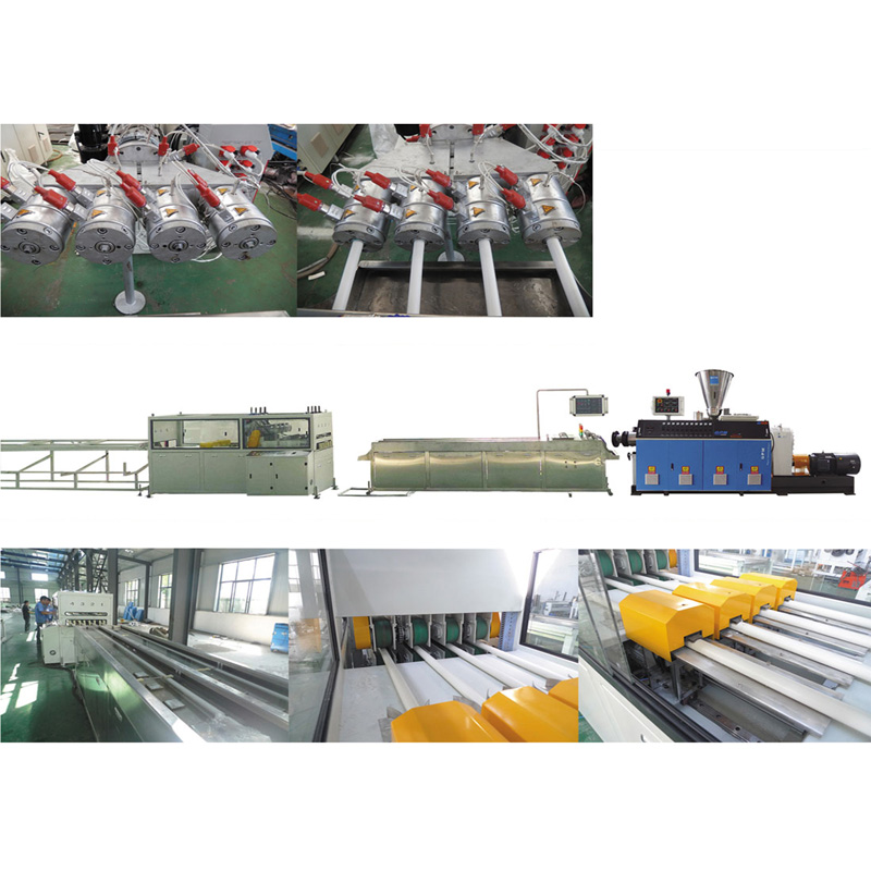 PVC Four Strands Pipe Extrusion Line
