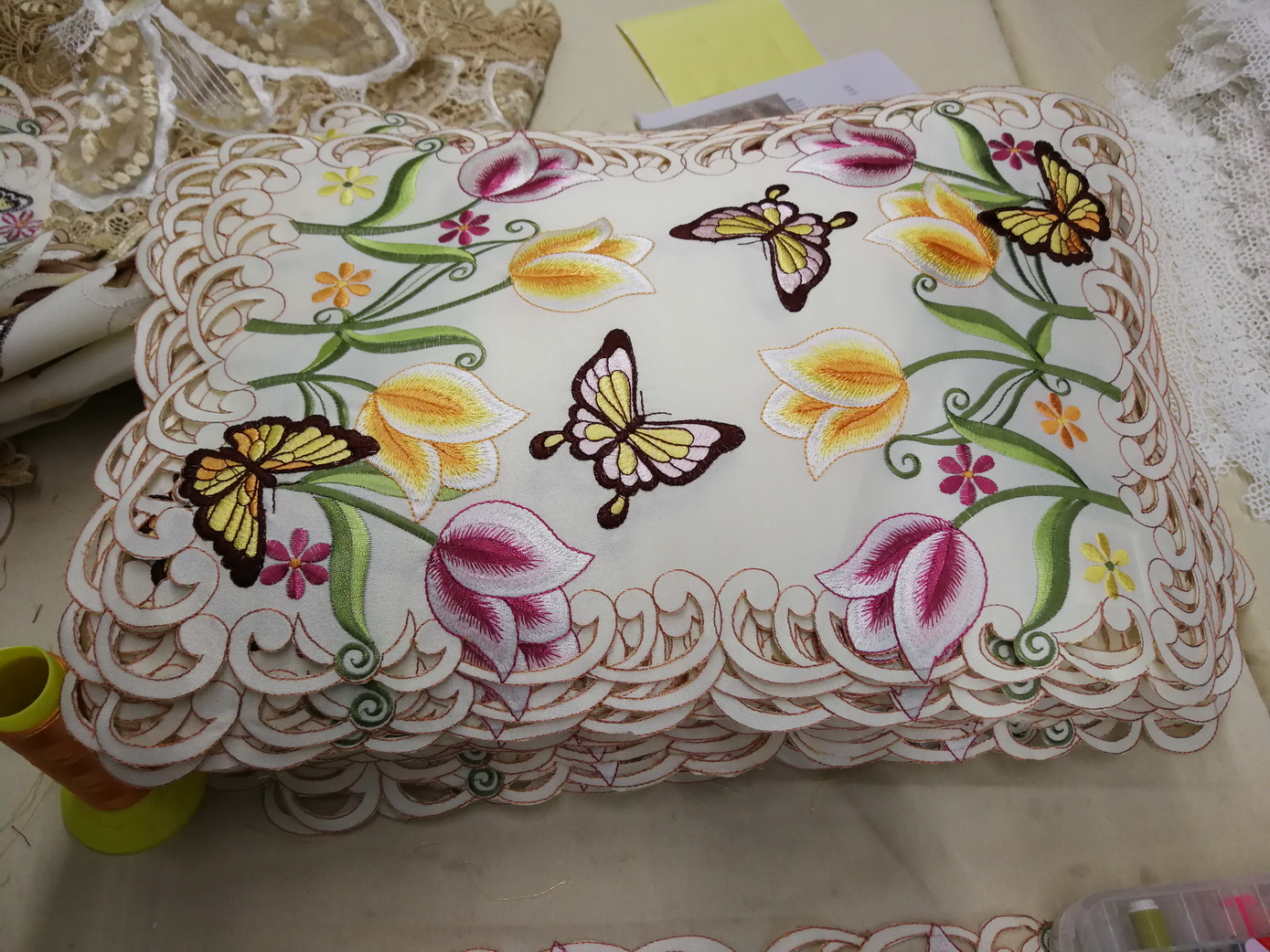 Full Cutwork Embroidered Placemat