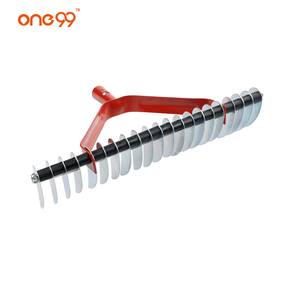 One99 21 Teeth galvanized Garden rake head Thatching rake