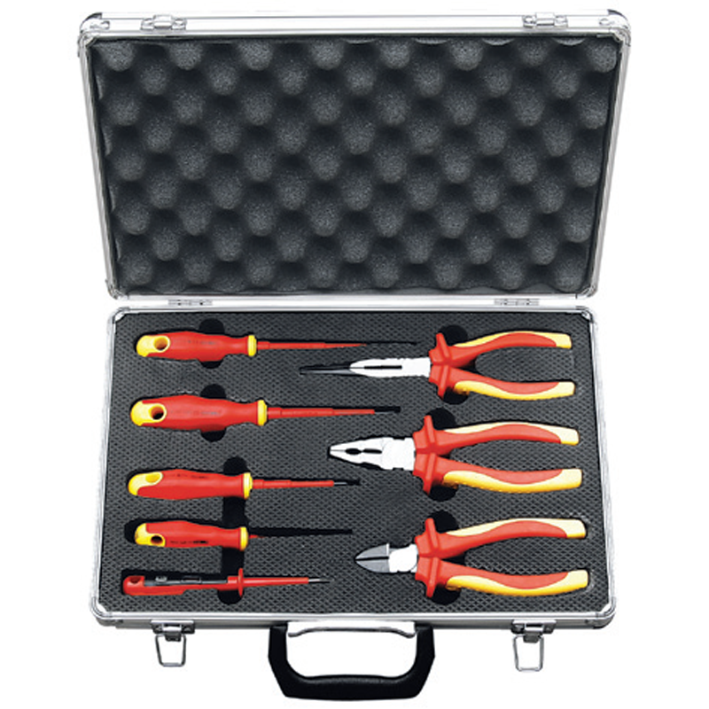 Vde Insulation Pliers &screwdrivers 8pcs Set 1000v