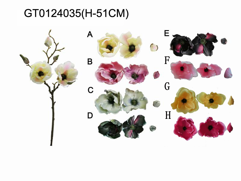 Single magnolia(H-51CM)