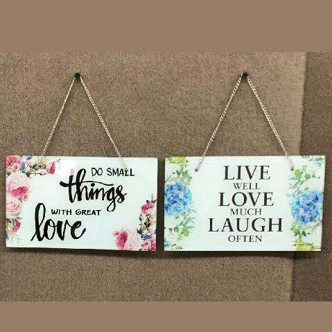 Hanging Plaque