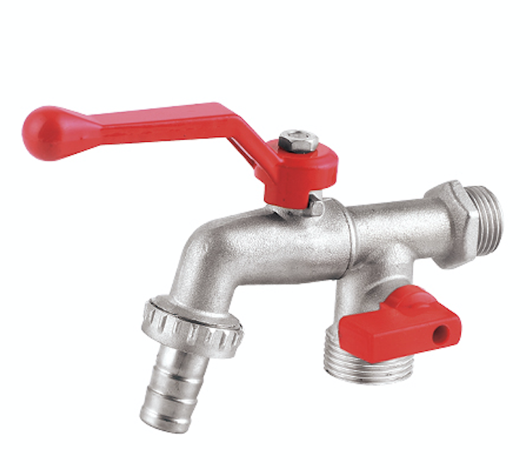 Brass ball bibcok with hose union
