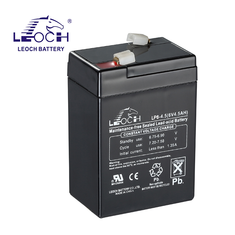 6V 4.5Ah lead acid battery LP6-4.5
