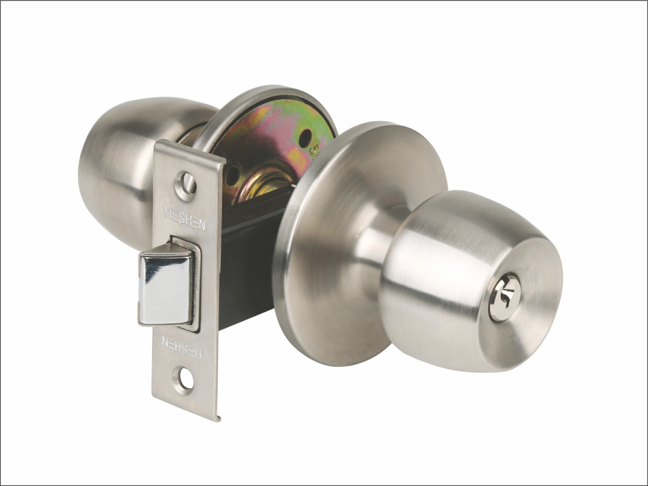 2 function tubular knob lock( deadbolt/passage)