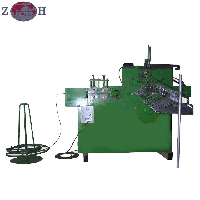 Wire hanger making machine