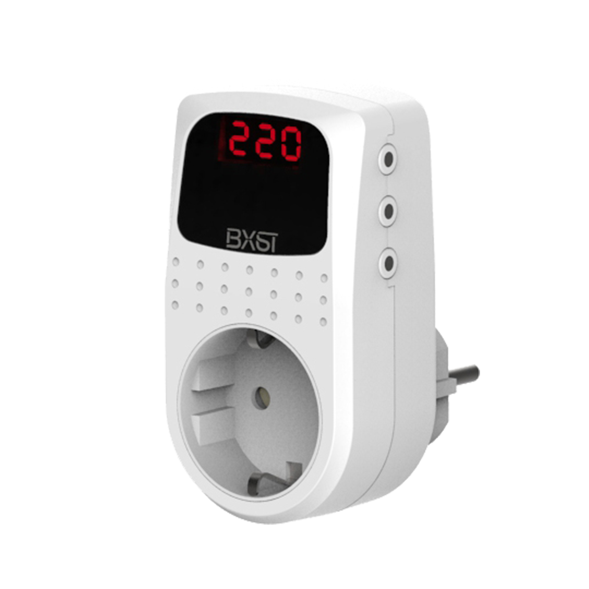 BXST-V098-G-D 230V German Socket Plug Guard, New Design Refrigerator Digital Over Under Surge Voltage Protector