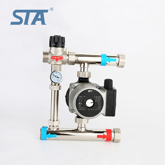 STA.9204 Factory Directly Wholesale Systems Parts Thermostat Floor Heating Manual Mixture System