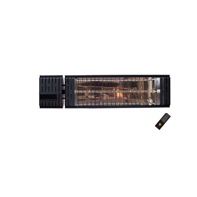 Low glare halogen heater