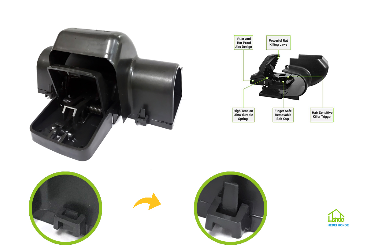 Heavy Duty Plastic Rat Trap