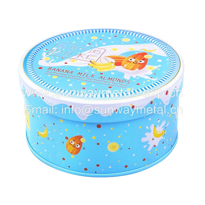 Christmas tin box tin packaging Food packaging