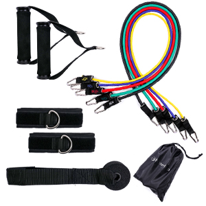 11 pcs resistance band set