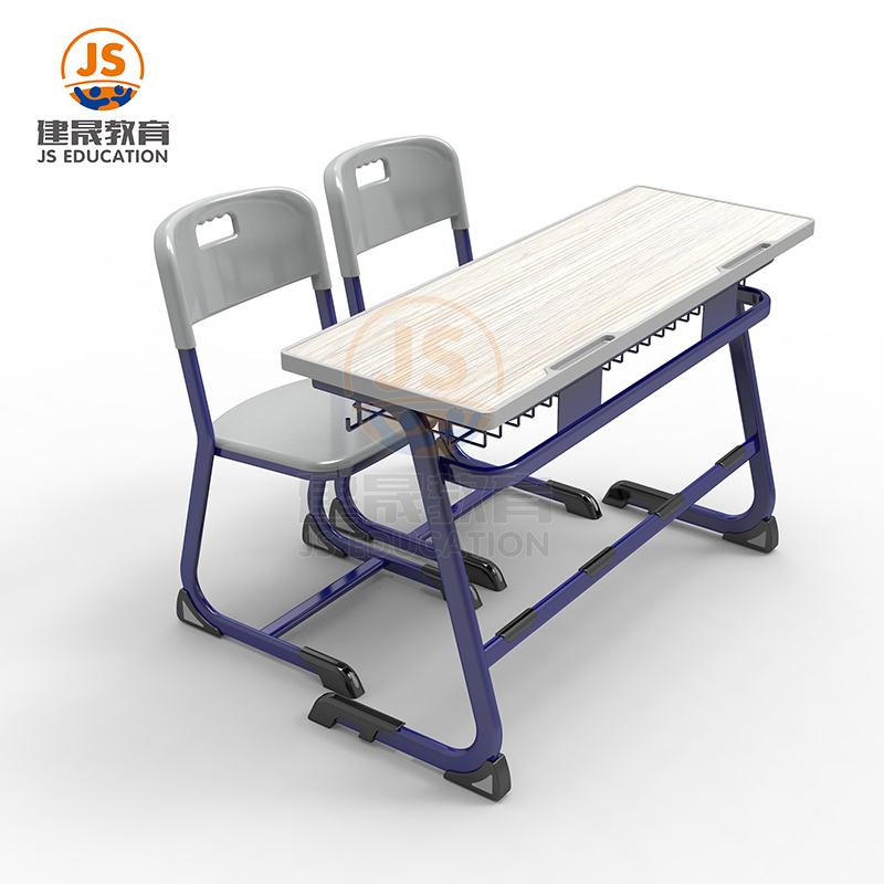 Double Classroom desk and chair