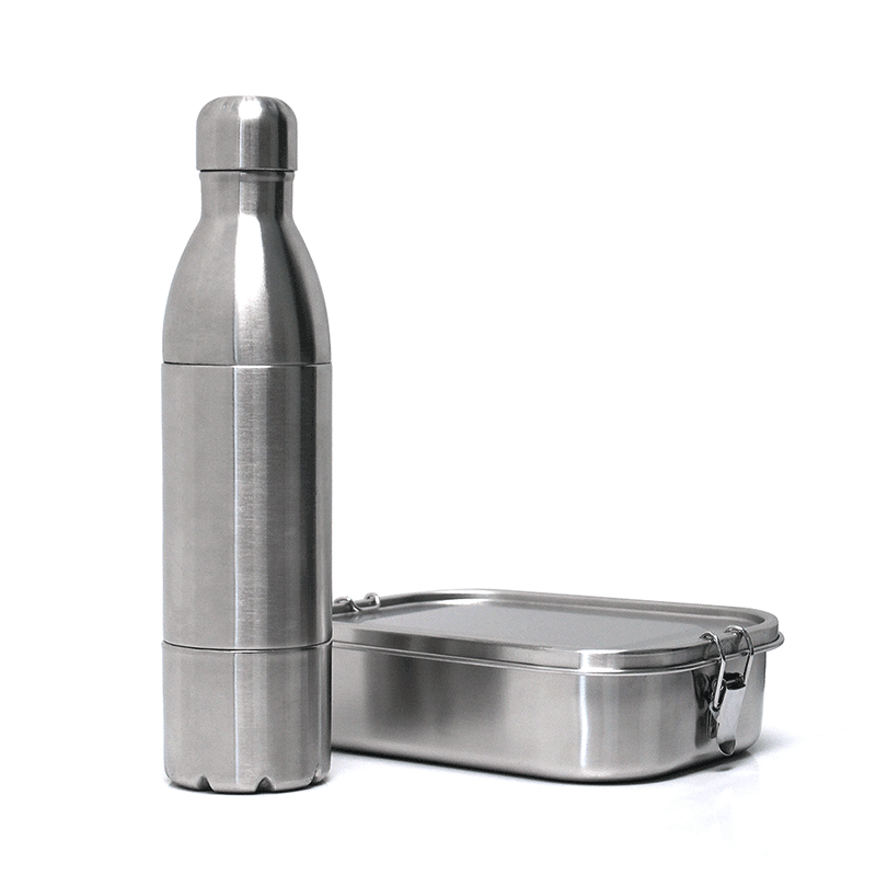 Bento box with bottle set