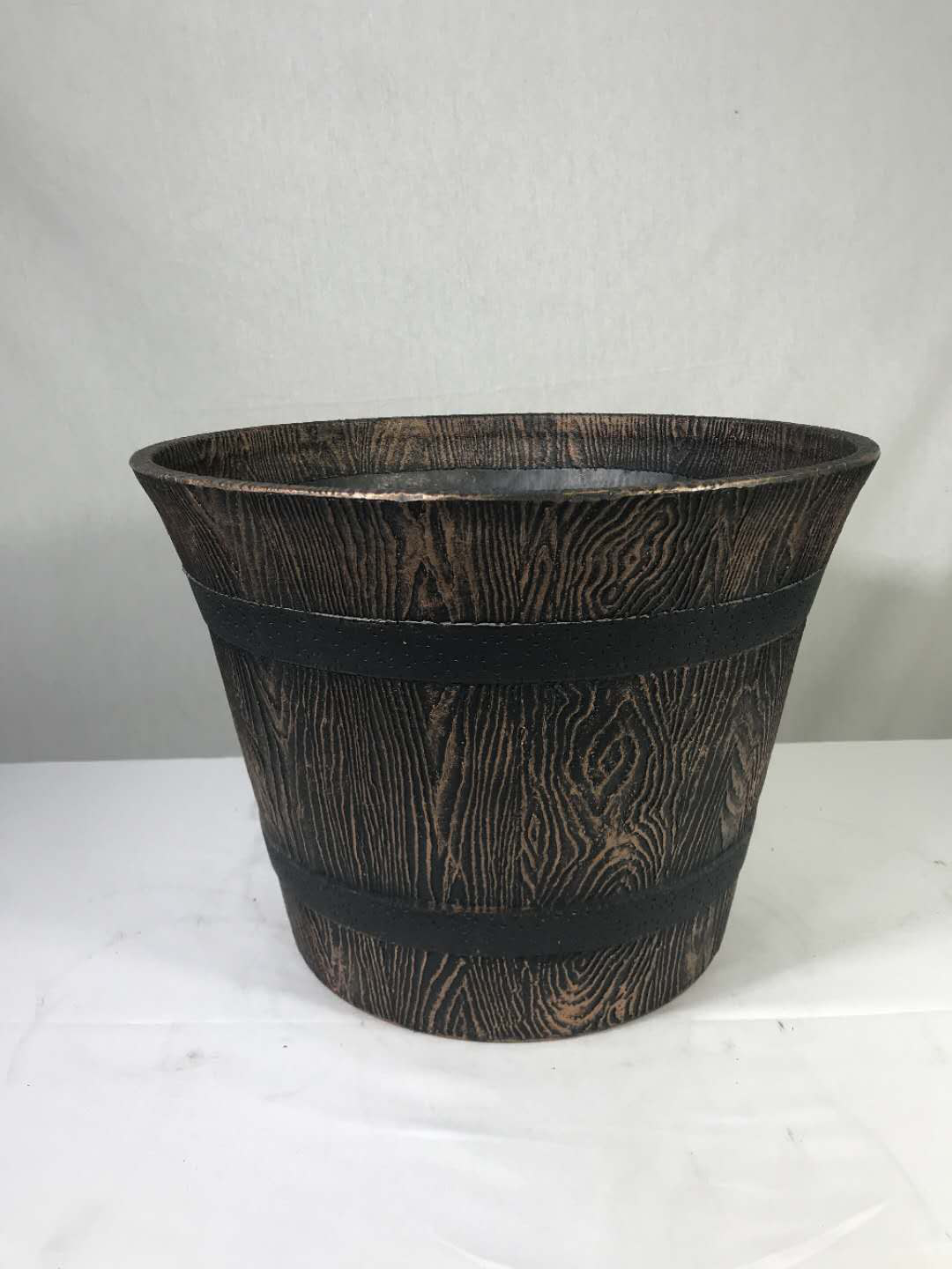 Plastic Whiskey Barrell