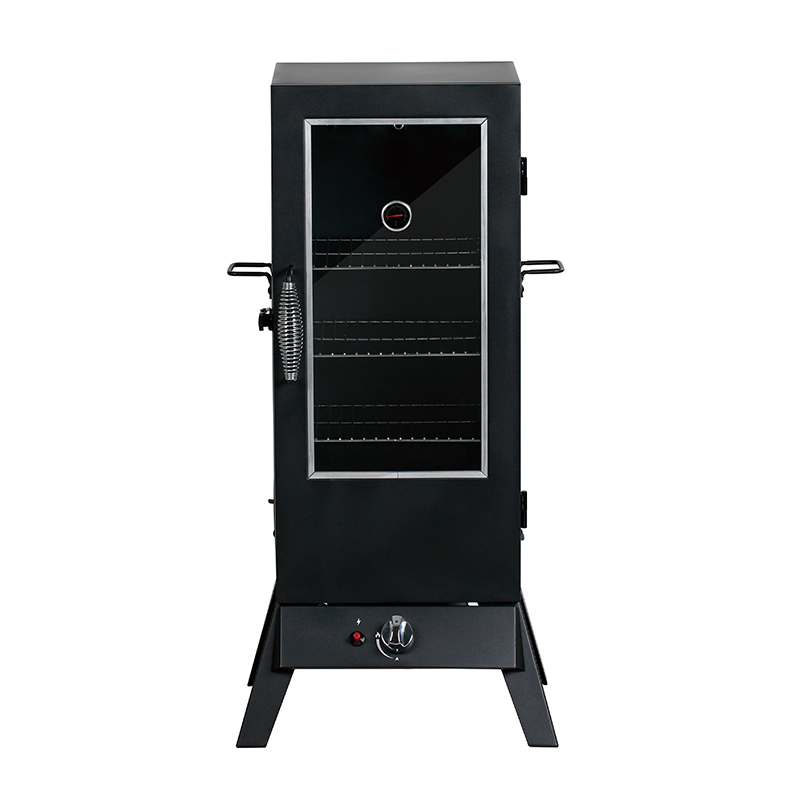 Vertical Glass Window Gas Smoker