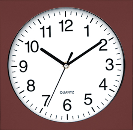Wall clock; quartz clock; square clock; vintage clock; simple clock
