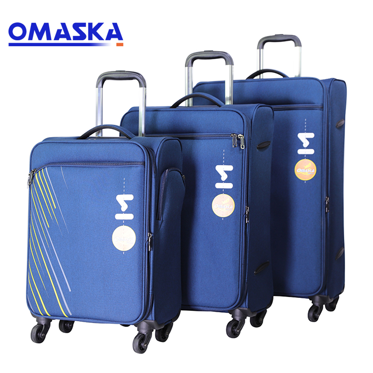 suitcase suitcase suitcase 2020 Canton Fair Fashion Custom 20 24 28 inch Factory Nylon Travel Trolley Bag Luggage set