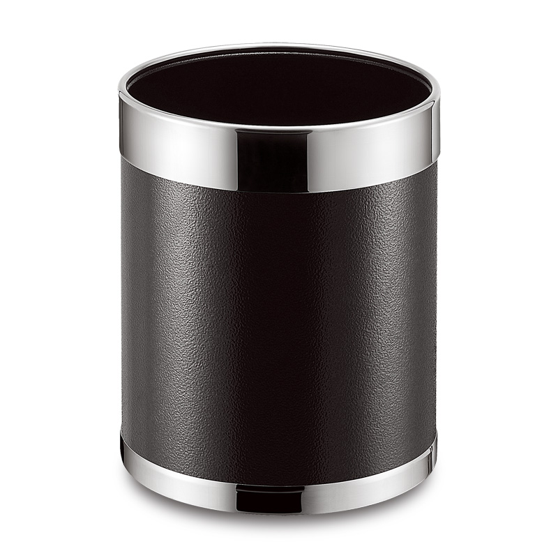 10L Guestroom single layer dustbin Hotel Guestroom Stainless Steel Indoor Metal Dustbins