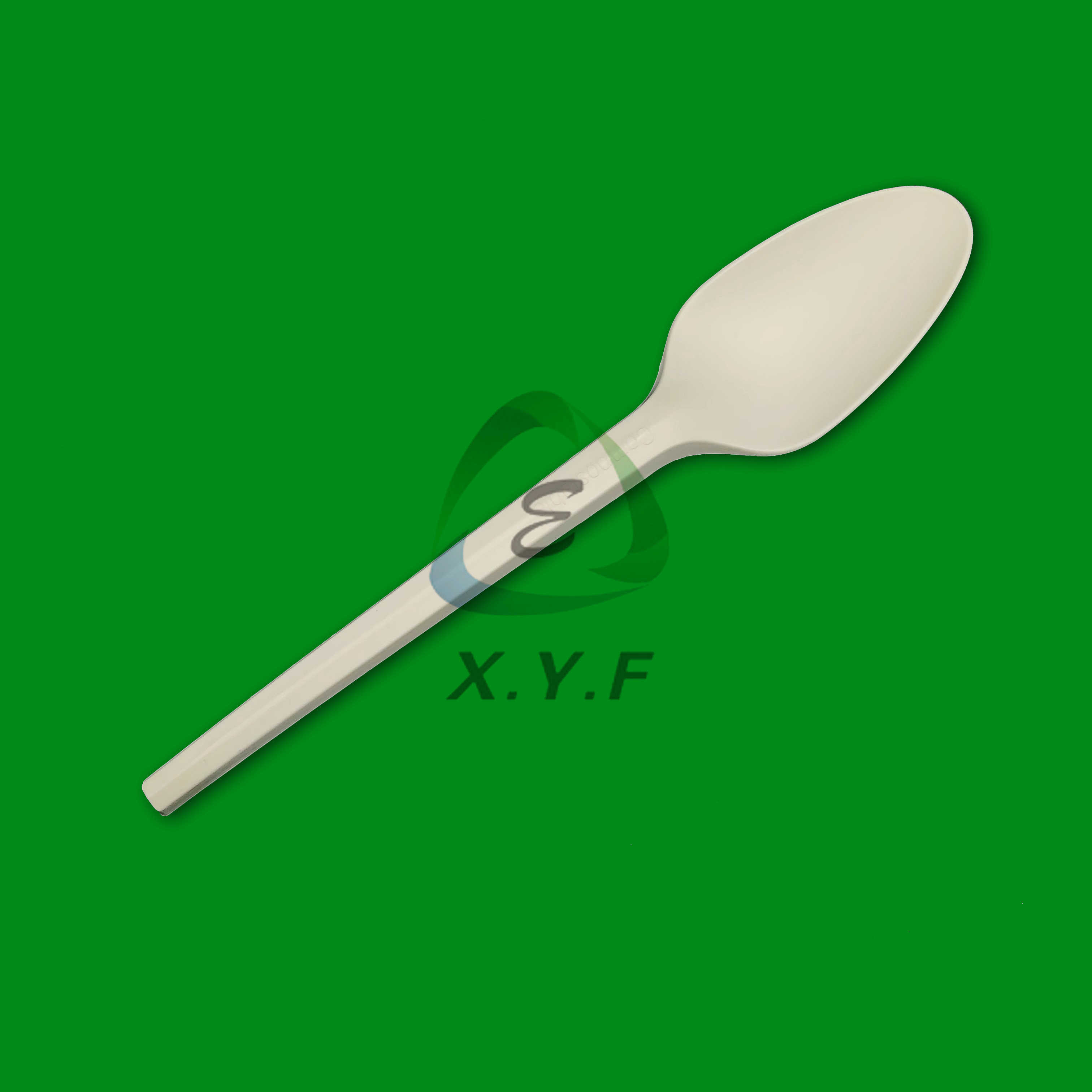 100% biodegradable and compostable spoon