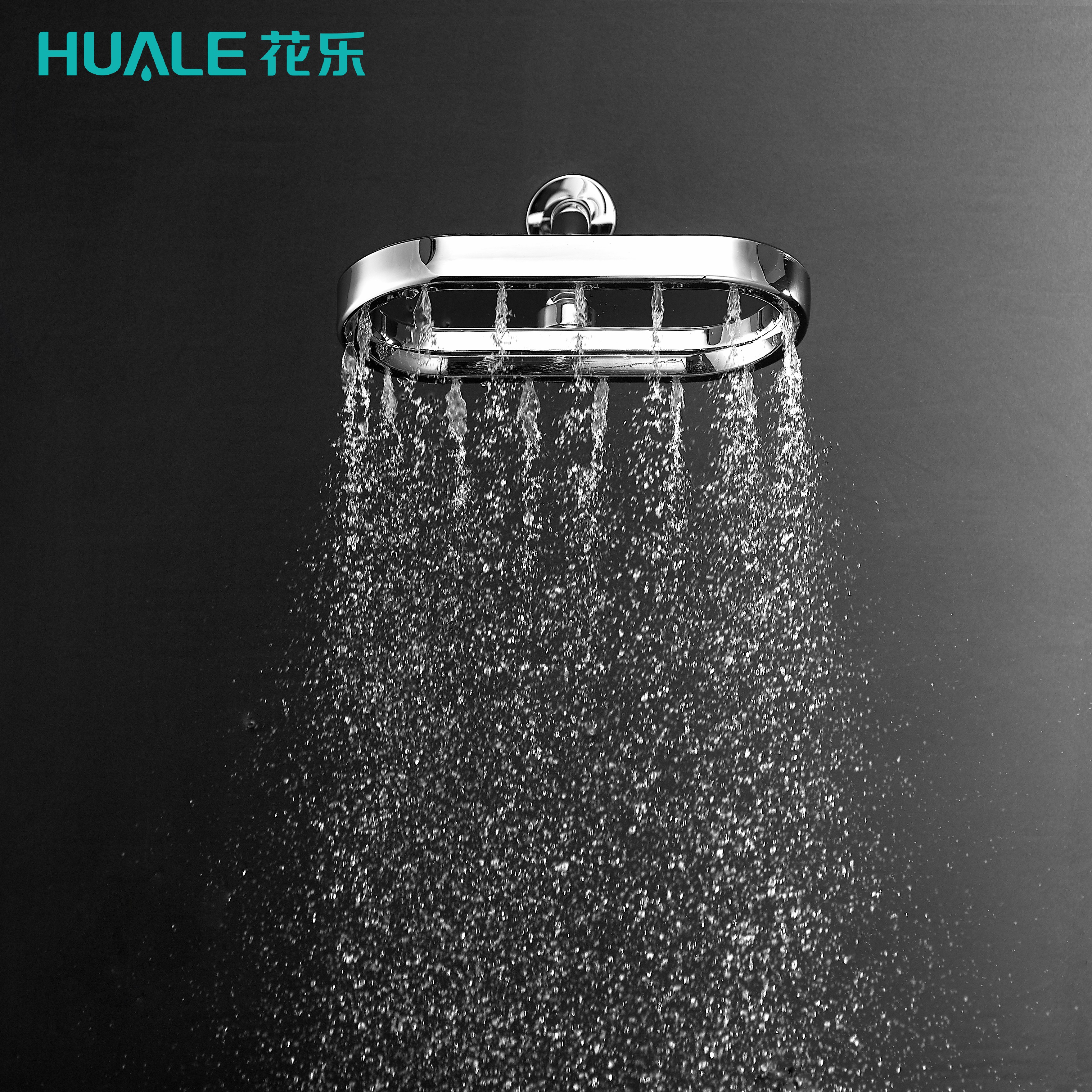 Modern Design round shaped mist shower head rain shower water saving pressure boost