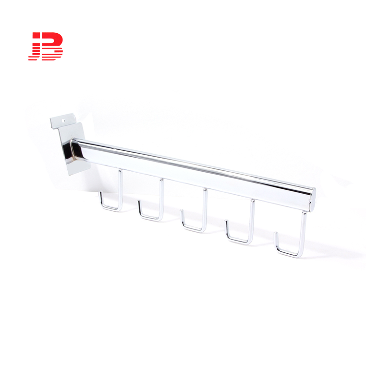 Slatwall Upper plate oval tube 5 hooks