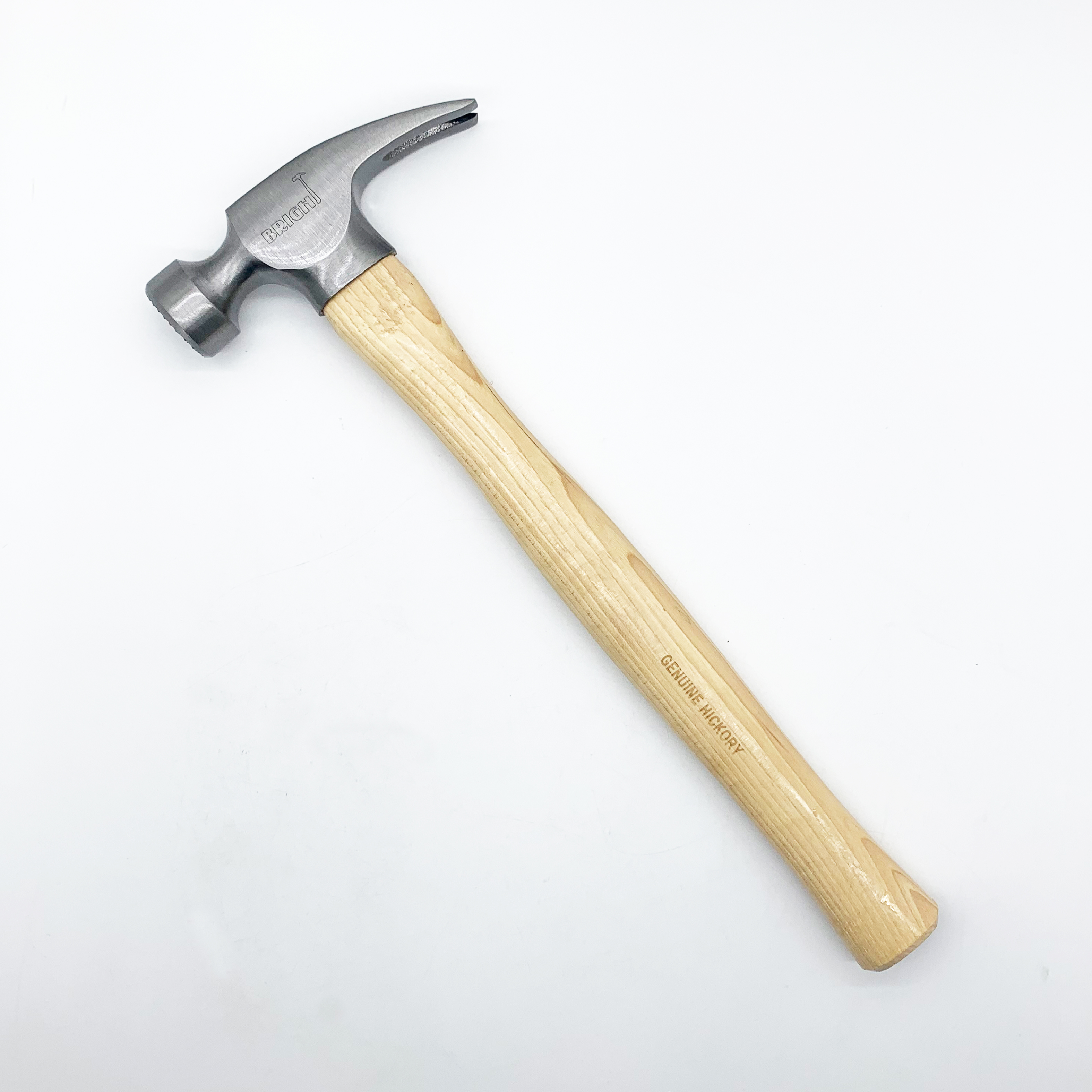 California framing hammer with hickory handle