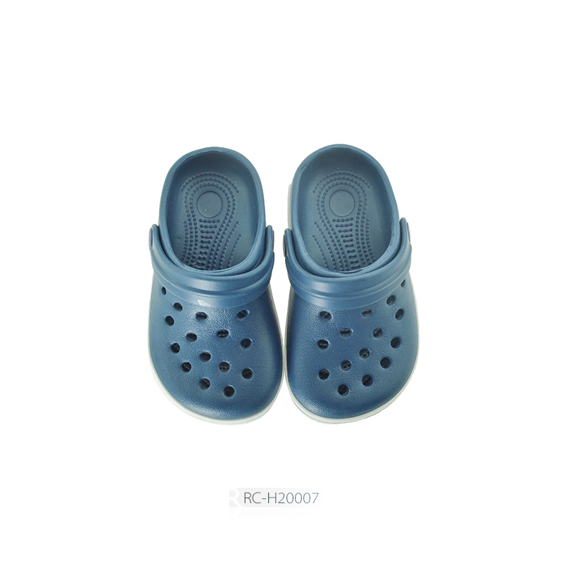 Cute Kids Cartoon Clogs Summer Beach Water Shoes Double Colors EVA Clogs For Children