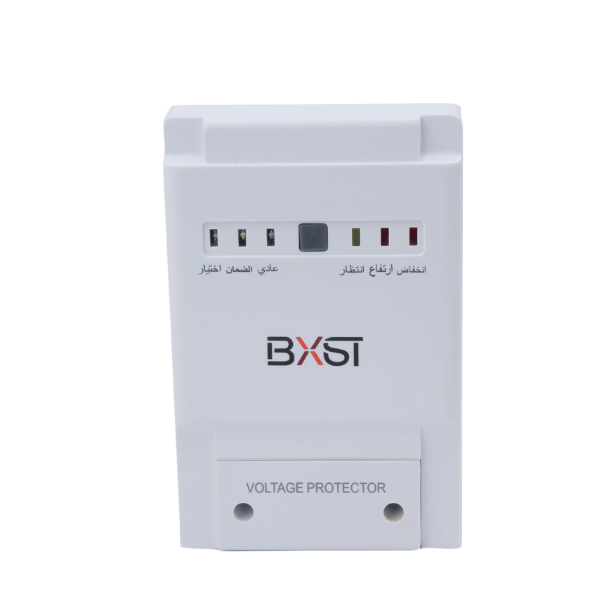 BX-V079 CE Certificate White New Style Popular Middle East 220V AC General Air Condition Surge Voltage Protector