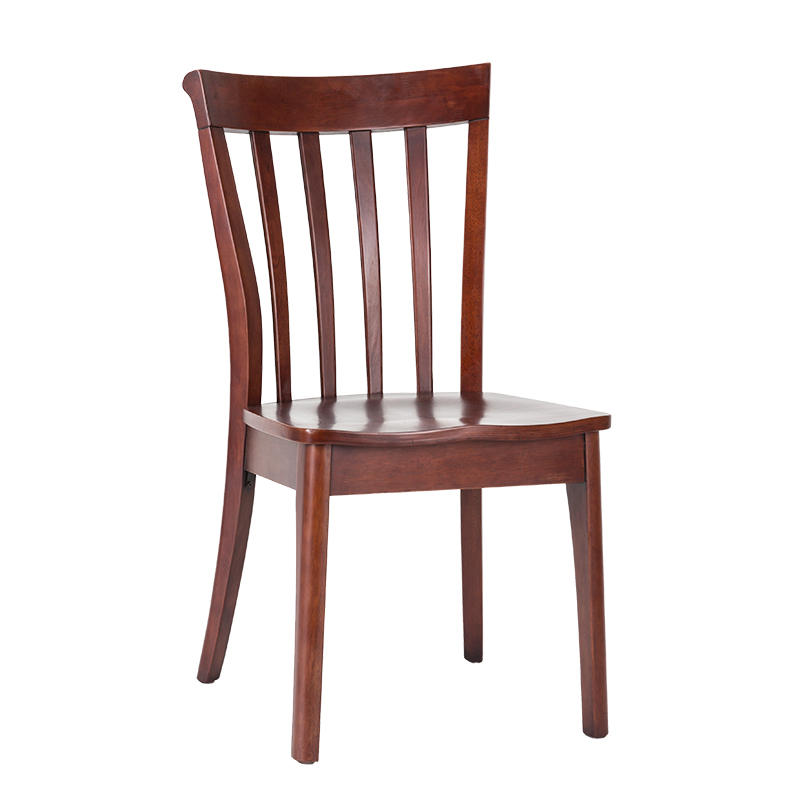 Solid Wood Chair Vertical Bar Restaurant Coffee Shop Night Bar Solid Wood Chair